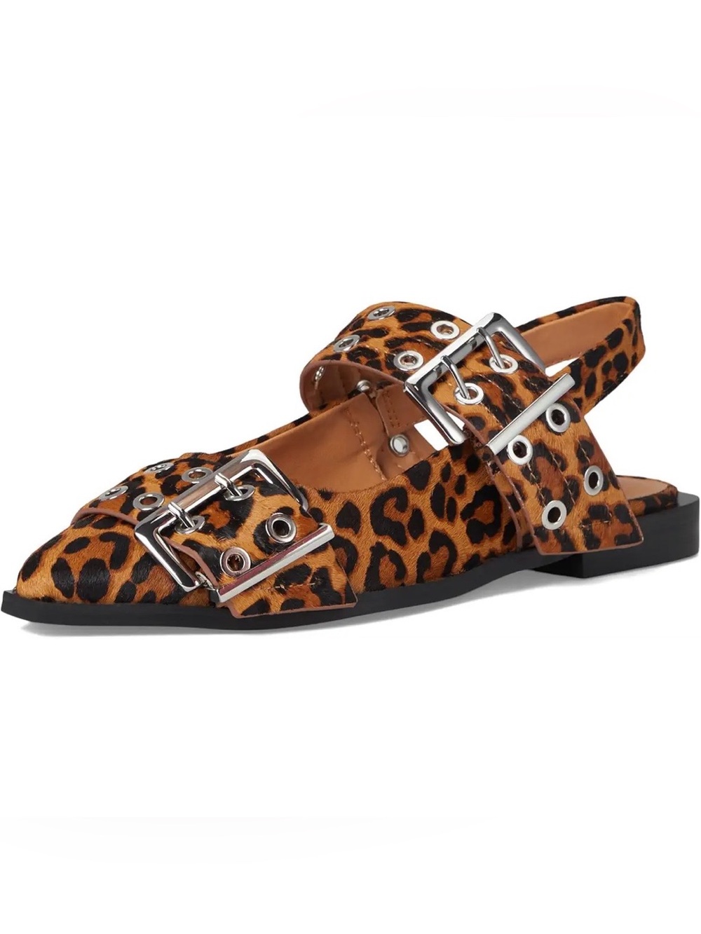 Steve Madden Graya Slingback Flats in Leopard | 9 | NIB - Picture 15 of 16